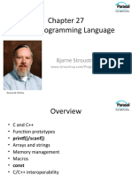The C Programming Language: Bjarne Stroustrup