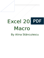 Excel Macro Final