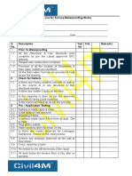 Checklist For Terrace Waterproofing