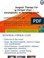 Choice of Surgical Therapy For Perforating Corneal Ulcer