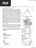 Lítio – Wikipédia, A Enciclopédia Livre