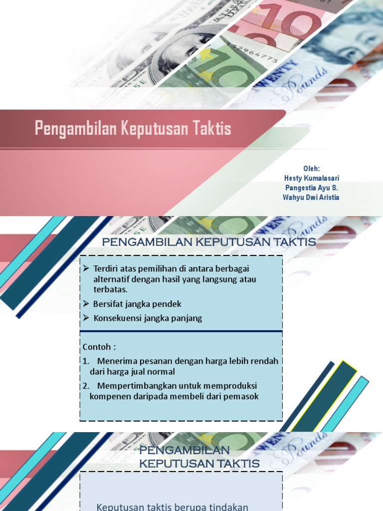 Pengambilan Keputusan Taktis