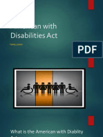 American With Disabilities Act Power Point