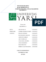 Text Book Reading Blok Medikolegal "Virtopsy & Forensic Imaging: Legal Parameter and Impact"