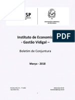 Boletim de Conjuntura Março 2018