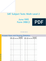 SAT Math2 - 1995 - 06 - 3RBC2-OG4