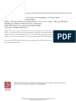 Brehm and Rhan 1997-Individual-Level Evidence for the Causes and Consequences of Social Capital