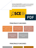 contrataciones de estado funciones de osce