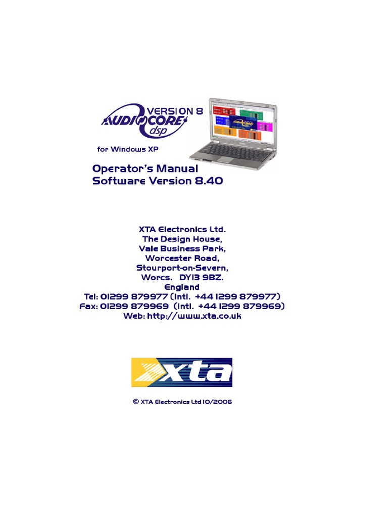 Xta Processor Software informacionpublica.svet.gob.gt