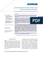 How Effective is Sun Salutation in Improving Muscle Strength, General Body Endurance and Body Composition (MV, BHUTKAR 2011)