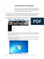 Cara Konfigurasi DHCP For Windows
