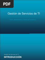 Gestion Servicios TI V1.0 (SM) PDF