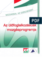 Az Ülőfoglalkozásúak Mozgásprogramja PDF