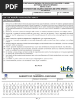 Ibfc 07 Professor de Educacao Basica de Mato Grosso Filosofia