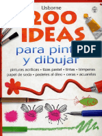 200 Ideas Para Dibujar y Pintar