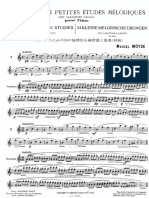 Moyse 24 Little Melodic Studies PDF