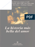 AA - Vv. - La Historia Mas Bella Del Amor Ed. Anagrama 2004