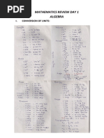 Plumbing Mathematics