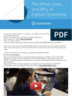 artifact 1 - schoology-digital citizenship webquest