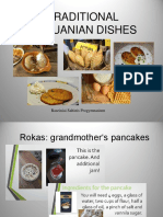 Lithuania Traditional Dishes