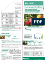 Fongicide À Base de Polysulfure de Calcium Contre Tavelure, Oïdium, Cloque Et Moniliose PDF