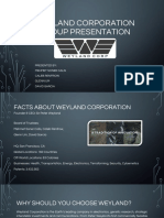 Weyland Corp Presentation 1