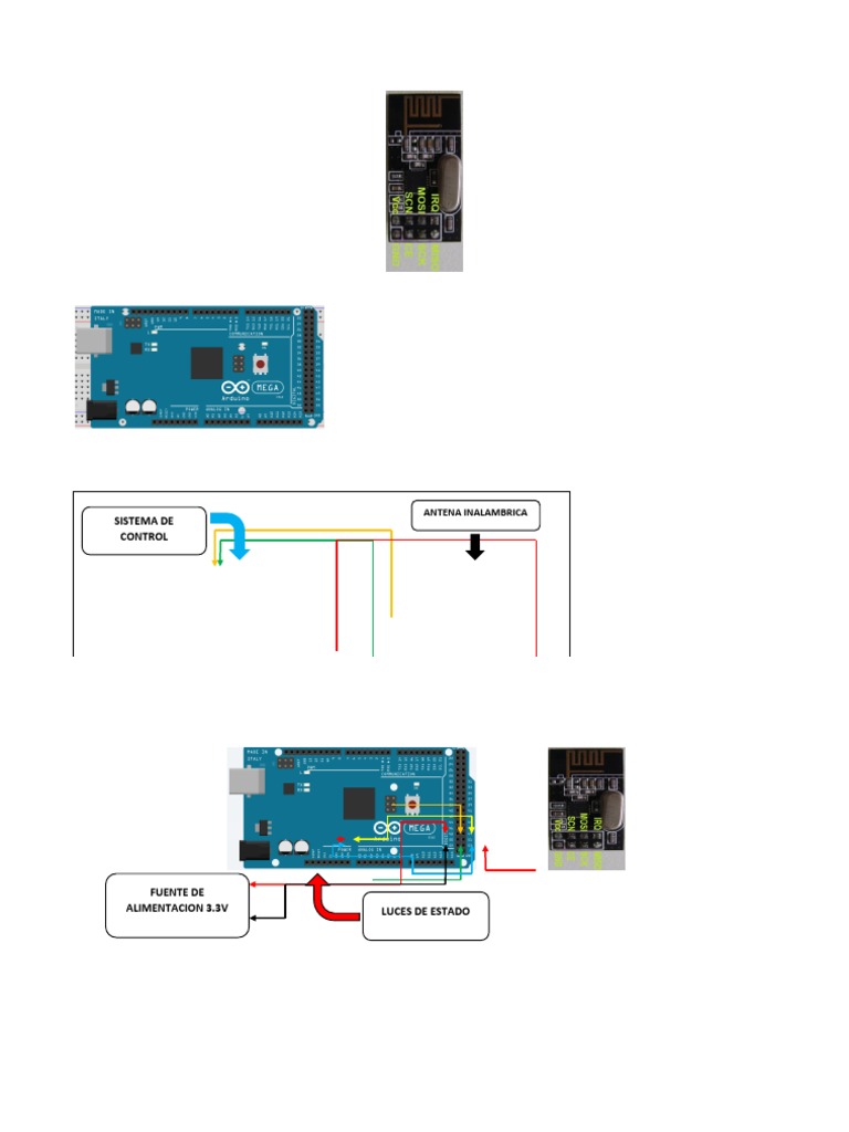 Diagrama de Control Remoto Inalámbrico | PDF | Electrónica | Inalámbrico