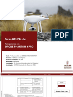 Silabus de Drone Phanton 4 Pro
