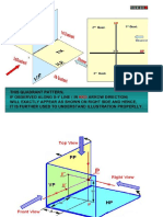 First Angle Projection