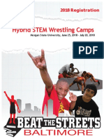 2018 STEM-Wrestling Camp, Morgan State University, Grades 4-8