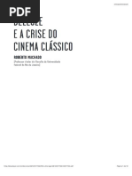 Deleuze e a Crise Do Cinema Classico