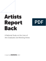 BFAMFAPhD ArtistsReportBack2014-10 PDF