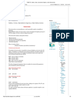 FIME-ITS - Saltos, Ciclos, Operadores Lógicos y Más Instrucciones