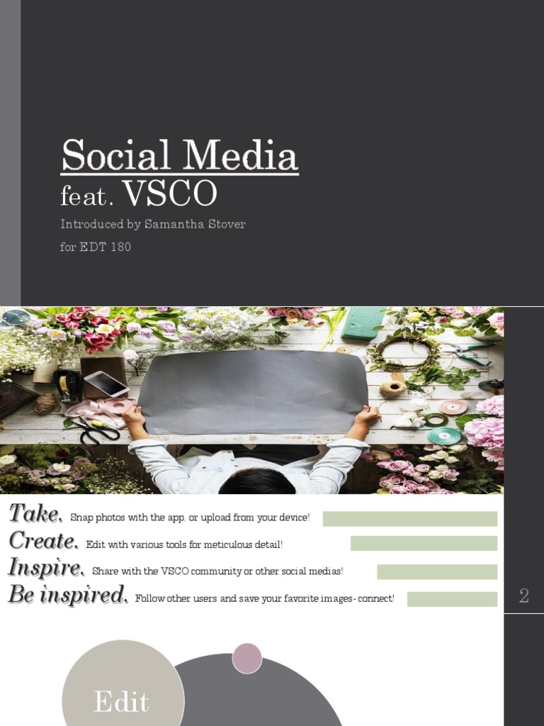 VSCO: Snap, Edit, Share & Connect | PDF | Social Science