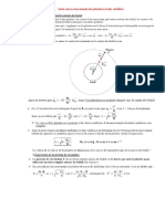 Suite Cours Mouvement Des Planètes Et Des Satellites