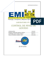 INFORME LAB 6 Control de Liquido