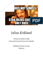 Julius Not Shakespeare Kirkland