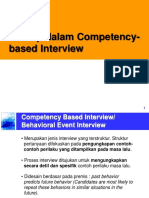Competency-based interview teknik dan tips