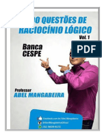 #500 Questões de Raciocínio Lógico - Vol.1 - Banca CESPE - Prof. Abel Mangabeira (Com Gabarito).pdf