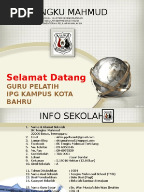 SK Tengku Mahmud Benchmarking 2015  PDF