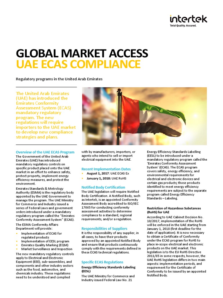 Navigating New Mandatory Regulatory Requirements in the United Arab