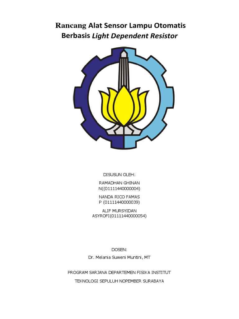 Light Dependent Resistor PDF