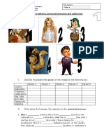 Nationalities, traditions and personal pronouns