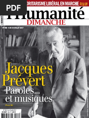 L Humanit Jacques Prevert 17 Retraite Greve
