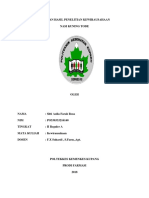 Laporan Hasil Penelitian Kewirausahaan