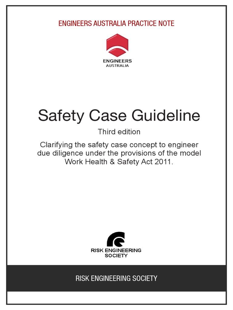 Engineers Australia Safety Case Guideline 3rd Ed | PDF | Risk | Safety