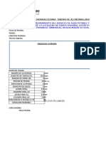 Prueba Hidraulica Agua Potable