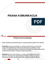 Pisana Komunikacija PDF