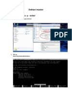 Debian Master Ingat Save CTRL X - y - Enter: 1. Ubah Jaringan Ke Jaringan Internal