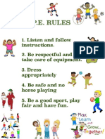 P.E. Rules